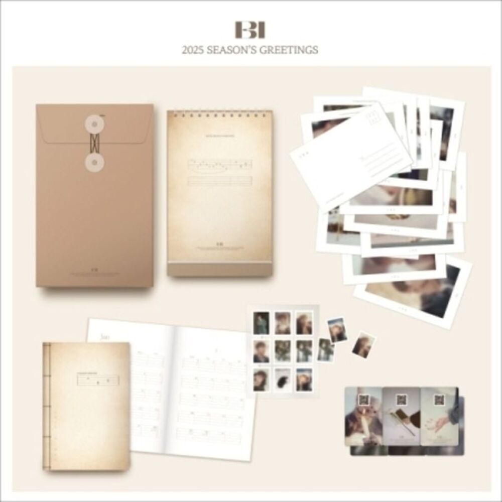 B.I - 2025 Season's Greetings - 2025 Staycine Awards - incl. Desk Calendar,
